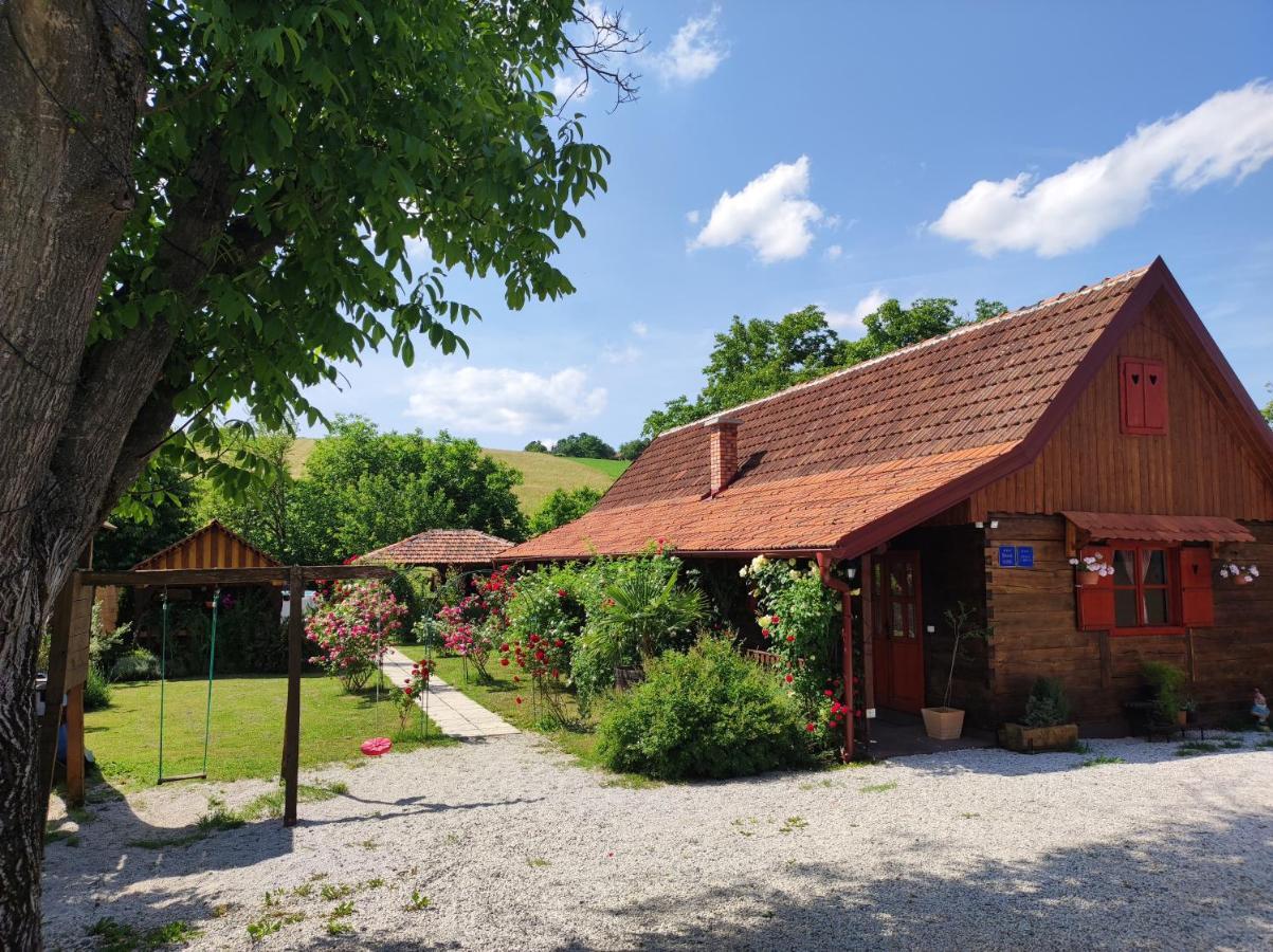 Pod Orehom Drvena Kuca I Sauna Krapina Exterior foto